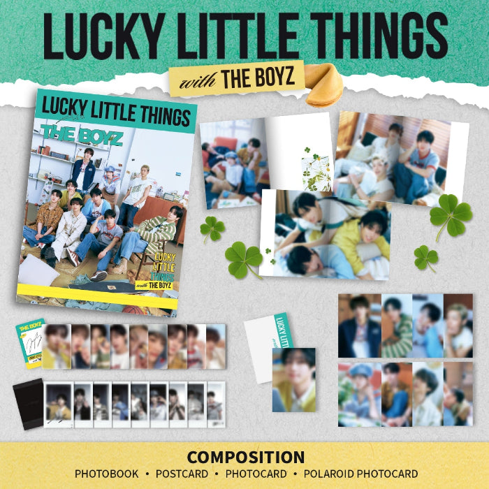 THE BOYZ LUCKY LITTLE THINGS Photobook - main image