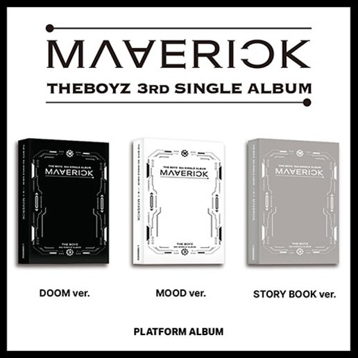 The Boyz Maverick 3rd Single Album main image