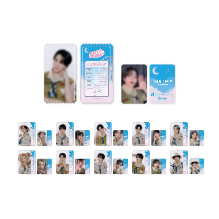THE BOYZ Photo Ticket Set 2025 FAN CON THE B LAND Official MD - main image