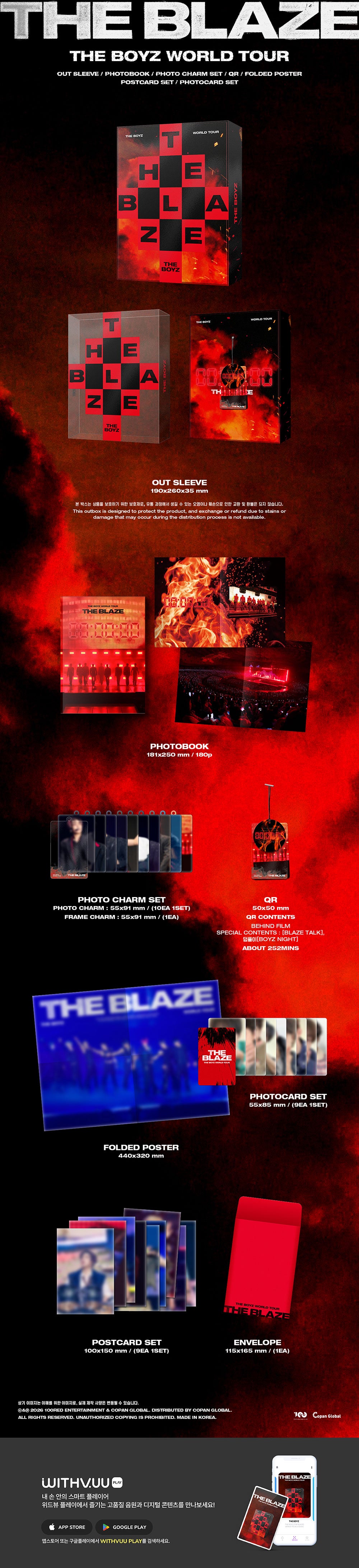 [PRE-ORDER] THE BOYZ - THE BLAZE [2025 World Tour in Seoul - QR Ver.]