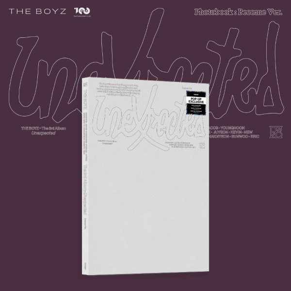 THE BOYZ Unexpected 3rd Album Photobook POP-UP Become version image