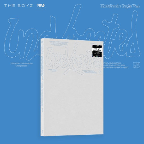 THE BOYZ Unexpected 3rd Album Photobook POP-UP Begin version image
