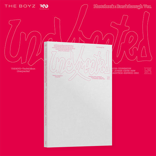 THE BOYZ Unexpected 3rd Album Photobook Ver - BREAKTHROUGH Version