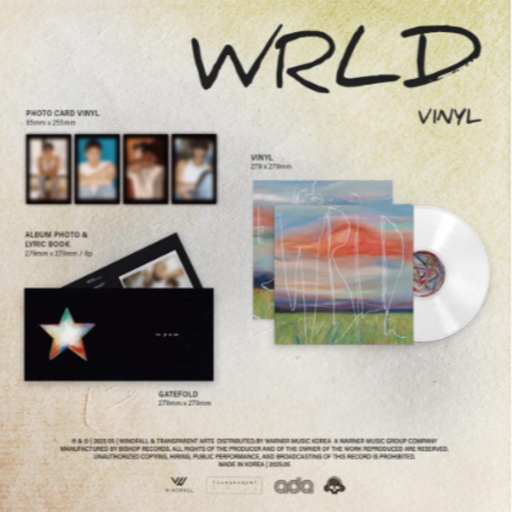 The Rose - WRLD [3rd Mini Album - LP Ver.]