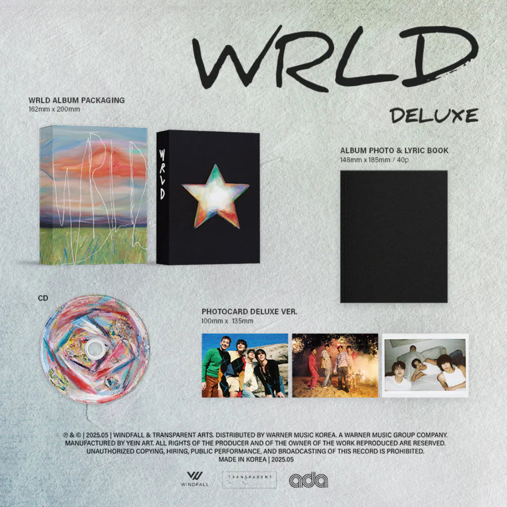 The Rose - WRLD [3rd Mini Album - Deluxe Ver.]