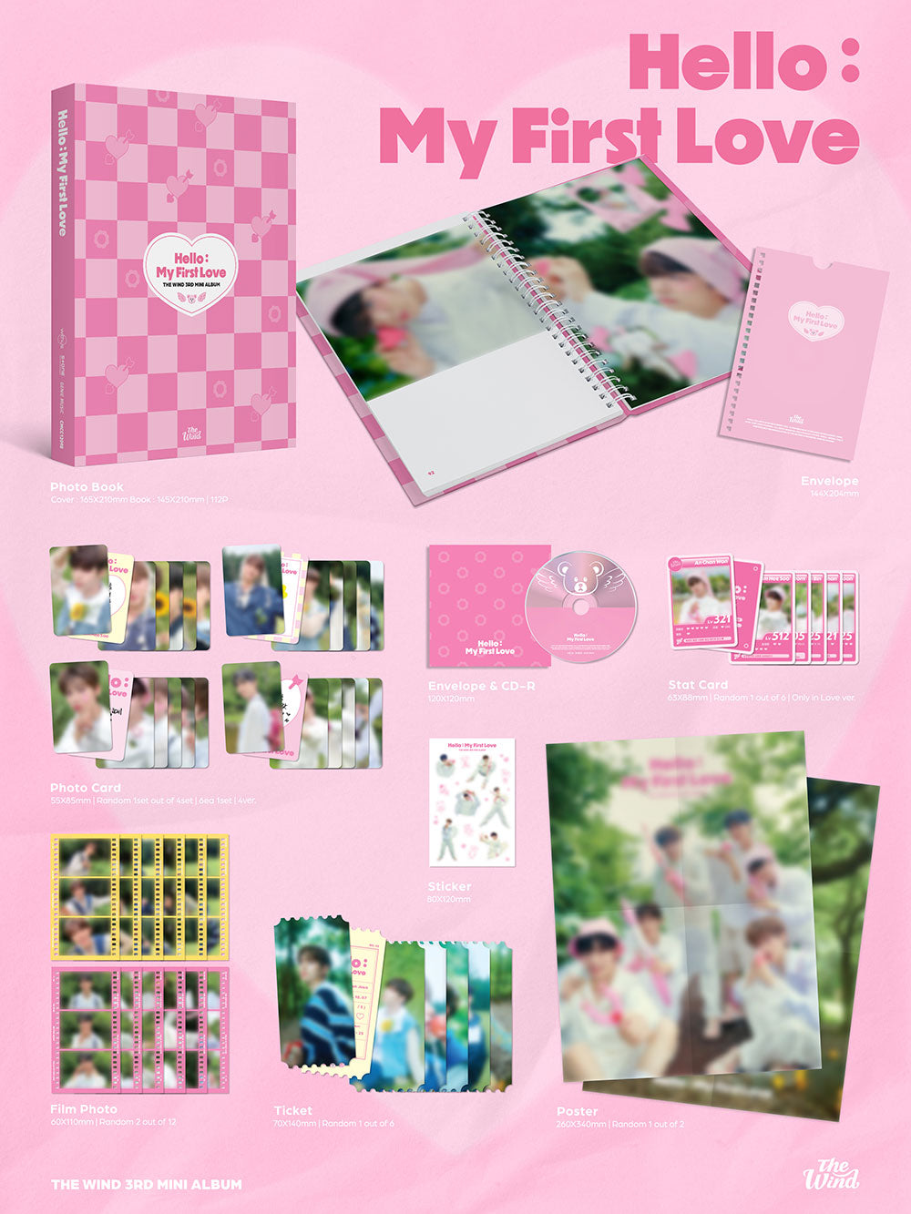 The Wind - Hello : My First Love [3rd Mini Album] gallery image 2