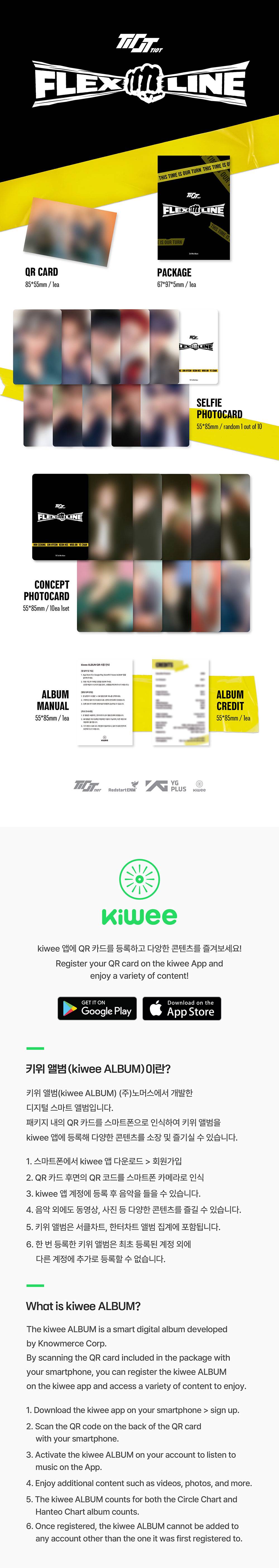 TIOT - FLEX LINE [3rd Mini Album - kiwee Ver.]