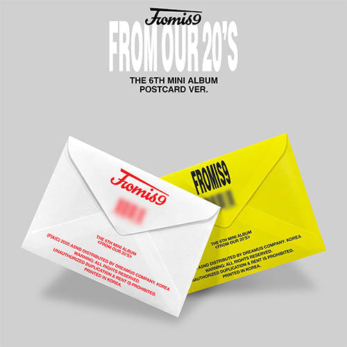 fromis_9 - From Our 20’s [6th Mini Album - Postcard Ver.]