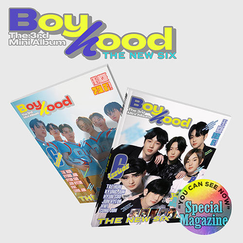 TNX BOYHOOD 3rd Mini Album - 2 variations main image