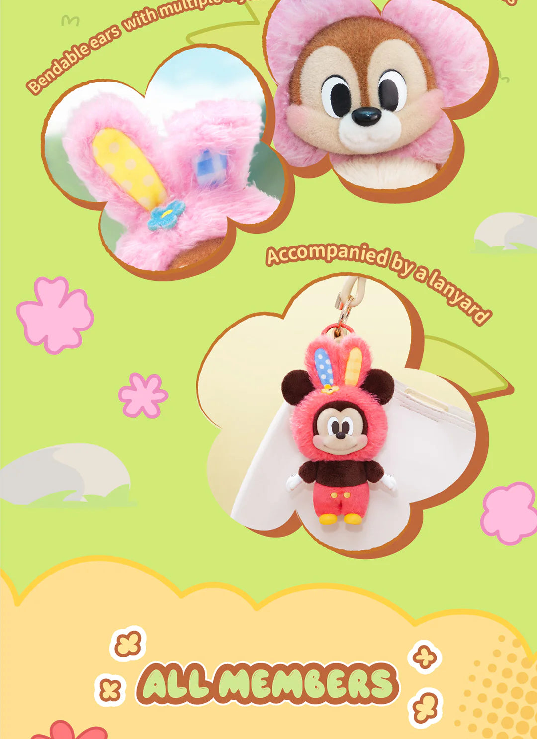 TOPTOY x DISNEY - Easter Egg Series Plush Charm Blind Box gallery image 16