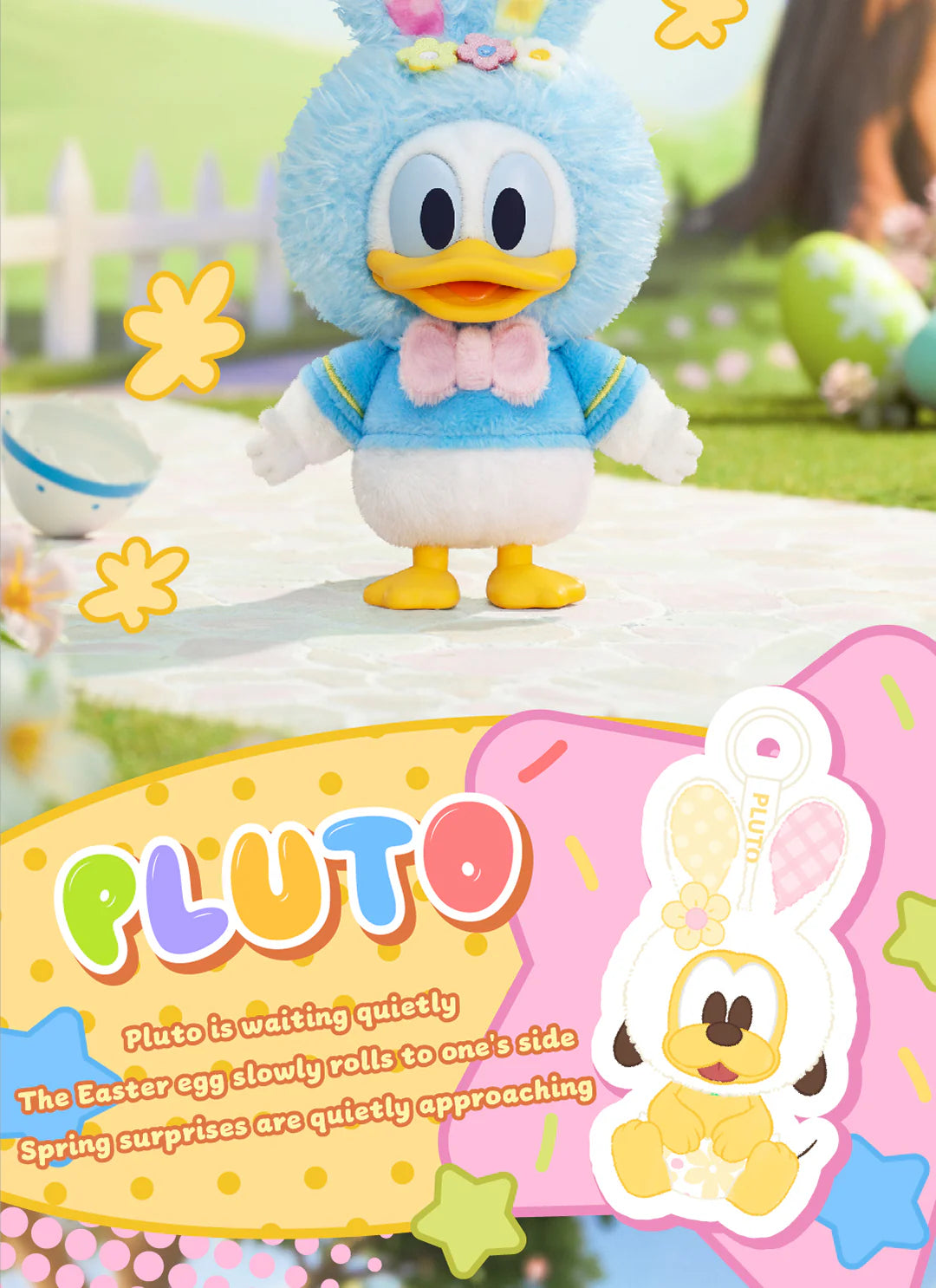 TOPTOY x DISNEY - Easter Egg Series Plush Charm Blind Box gallery image 5