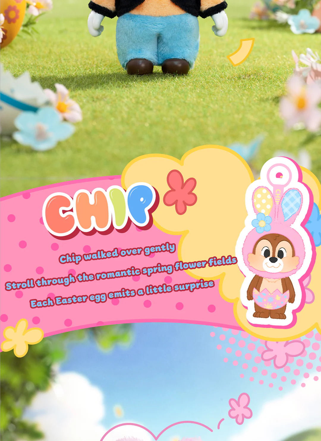 TOPTOY x DISNEY - Easter Egg Series Plush Charm Blind Box gallery image 8