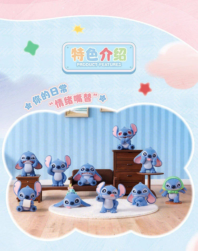 TOPTOY x DISNEY - Stitch Emoji Series Figures Blind Box gallery image 11