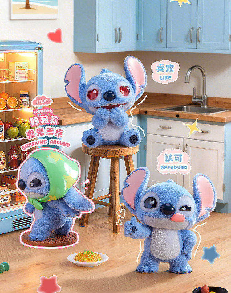 TOPTOY x DISNEY - Stitch Emoji Series Figures Blind Box gallery image 3