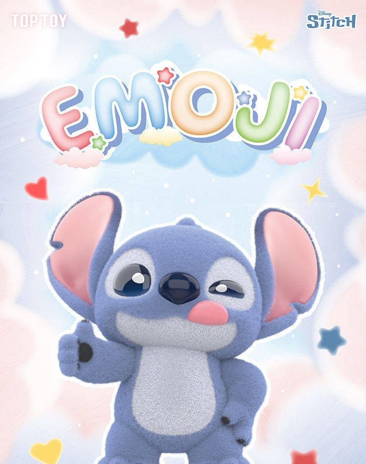 TOPTOY x DISNEY - Stitch Emoji Series Figures Blind Box gallery image 1