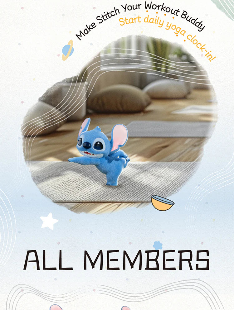 TOPTOY x DISNEY - Stitch Energy Yoga Series Figure Blind Box gallery image 17