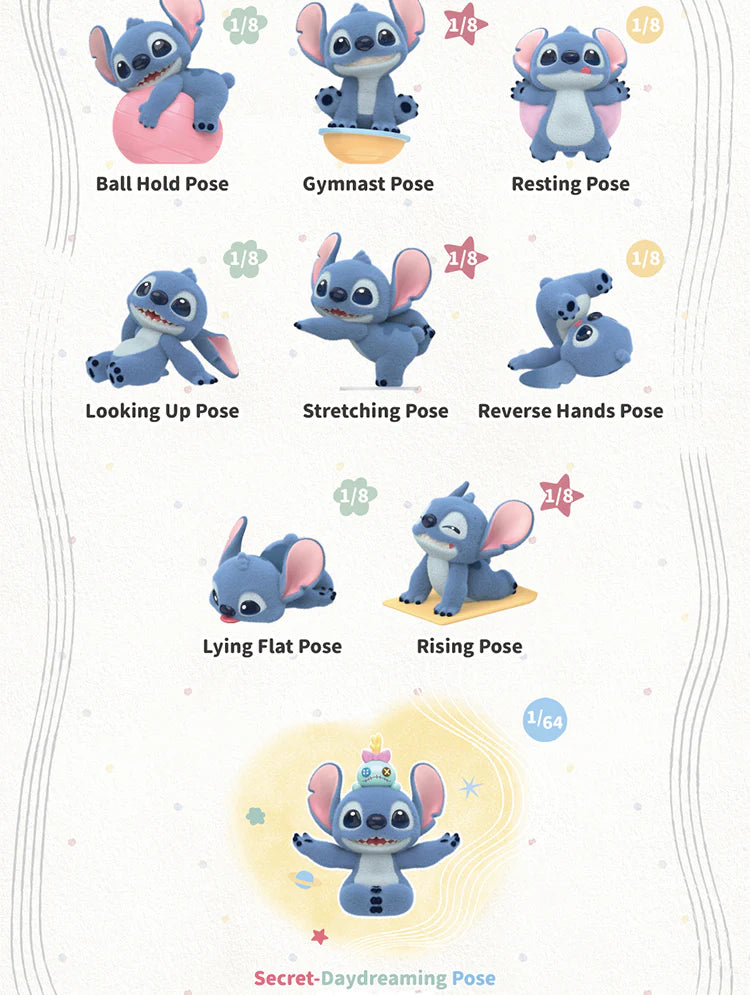 TOPTOY x DISNEY - Stitch Energy Yoga Series Figure Blind Box gallery image 18
