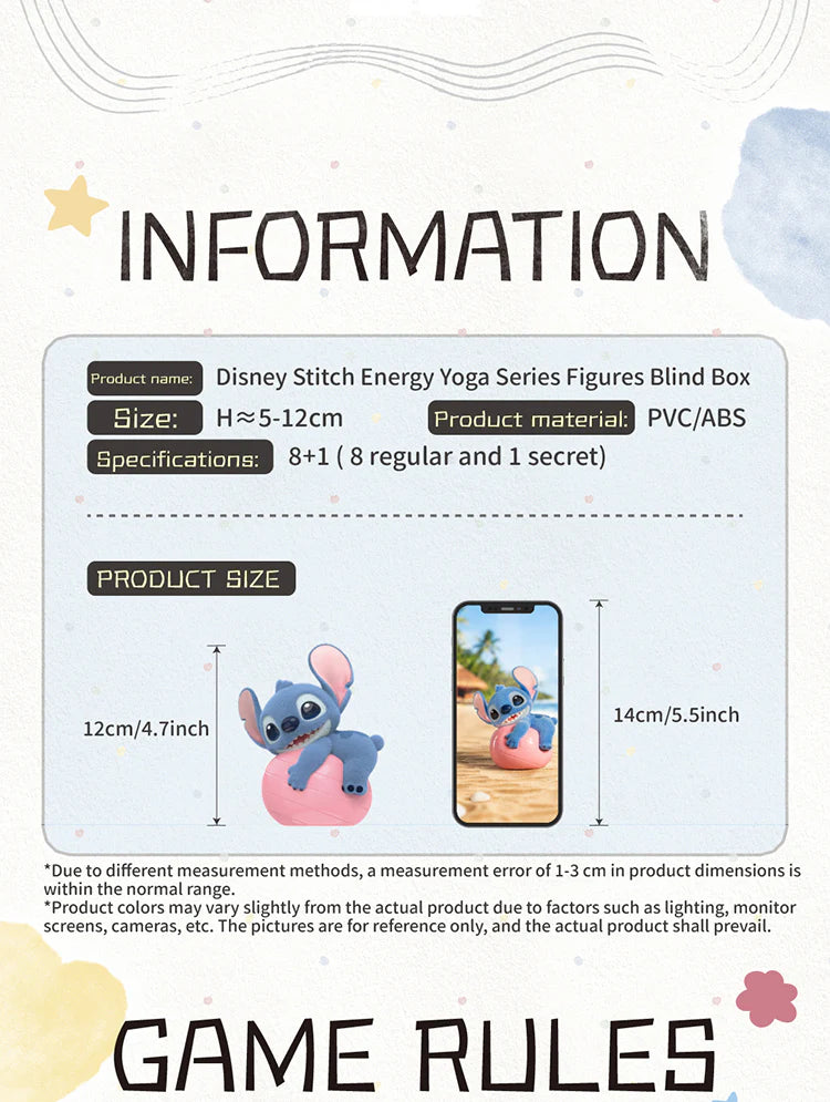 TOPTOY x DISNEY - Stitch Energy Yoga Series Figure Blind Box gallery image 19