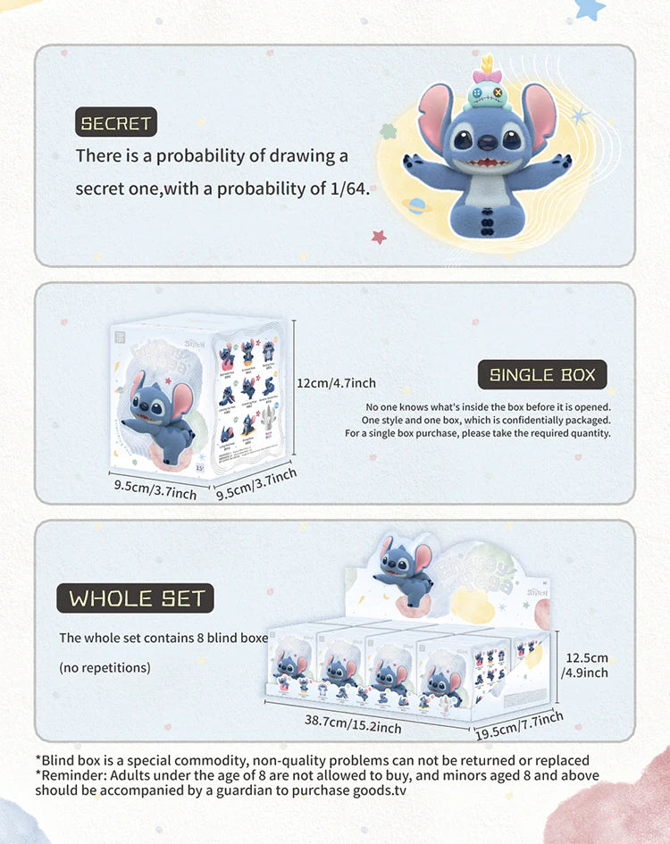 TOPTOY x DISNEY - Stitch Energy Yoga Series Figure Blind Box gallery image 20
