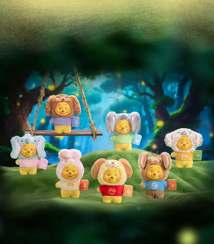 TOPTOY x DISNEY - Winnie the Pooh Animal Storybook Series Plush Keychain Blind Box gallery image 14