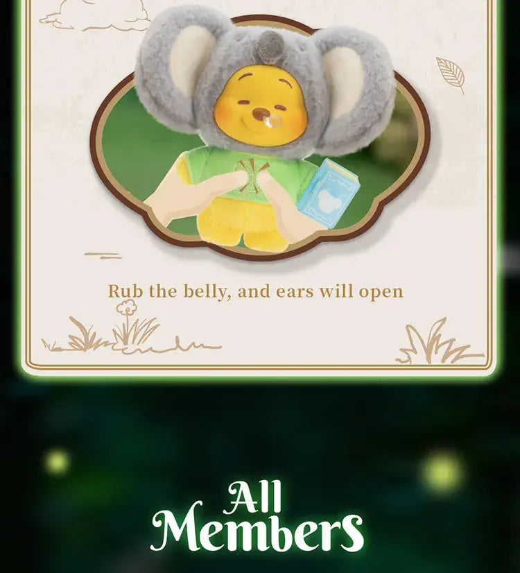 TOPTOY x DISNEY - Winnie the Pooh Animal Storybook Series Plush Keychain Blind Box gallery image 17