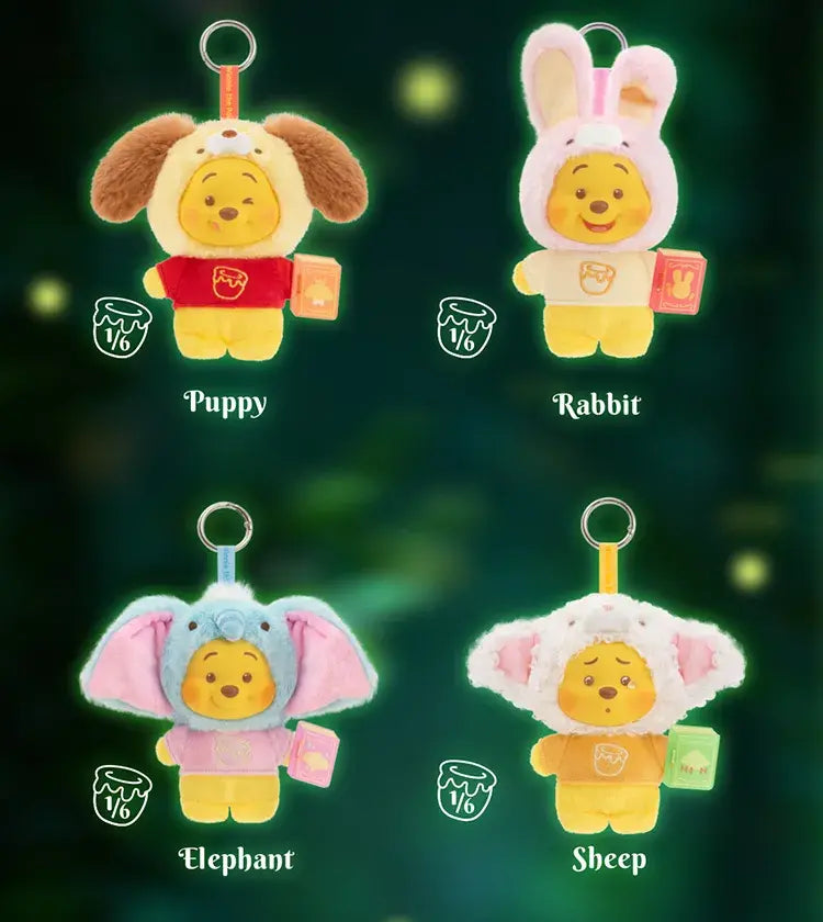 TOPTOY x DISNEY - Winnie the Pooh Animal Storybook Series Plush Keychain Blind Box gallery image 18