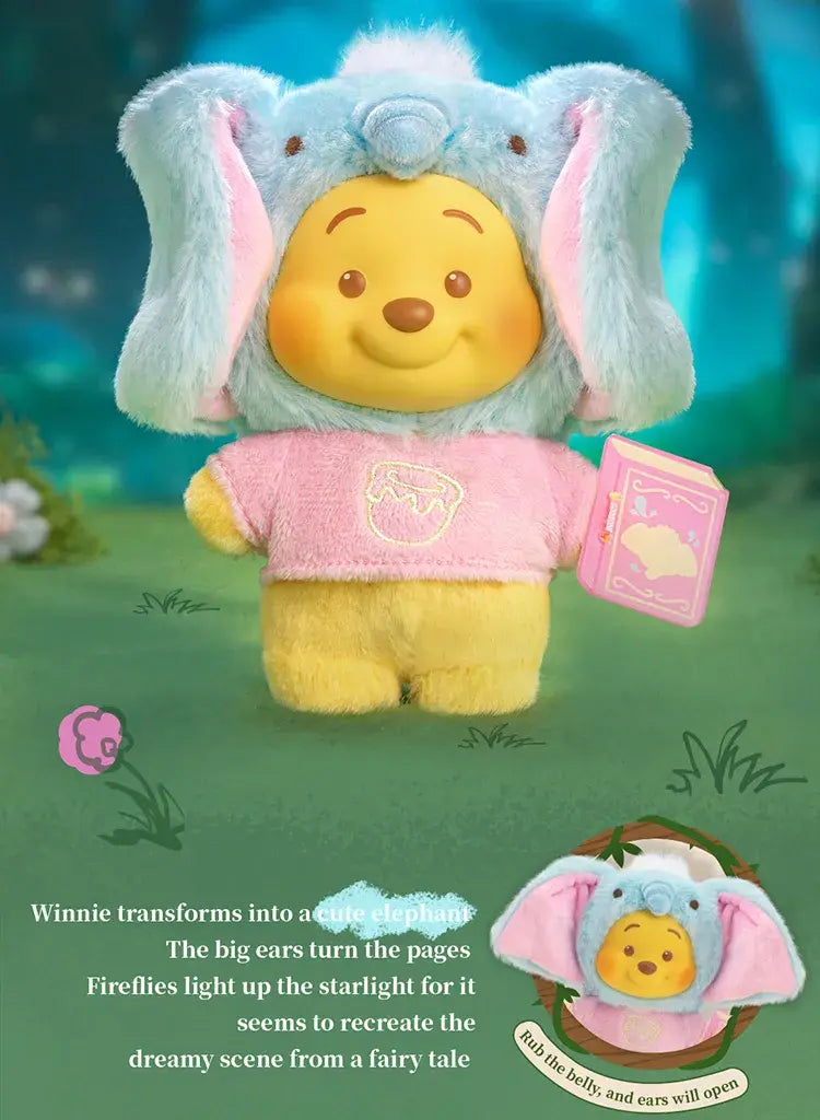 TOPTOY x DISNEY - Winnie the Pooh Animal Storybook Series Plush Keychain Blind Box gallery image 8
