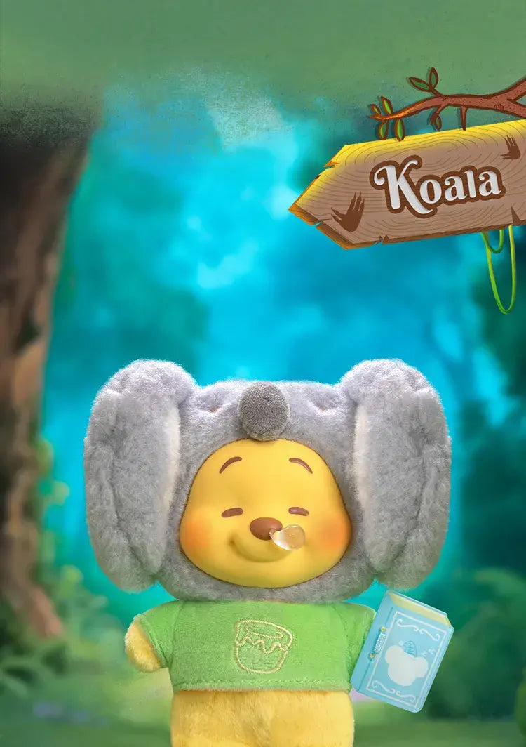 TOPTOY x DISNEY - Winnie the Pooh Animal Storybook Series Plush Keychain Blind Box gallery image 9