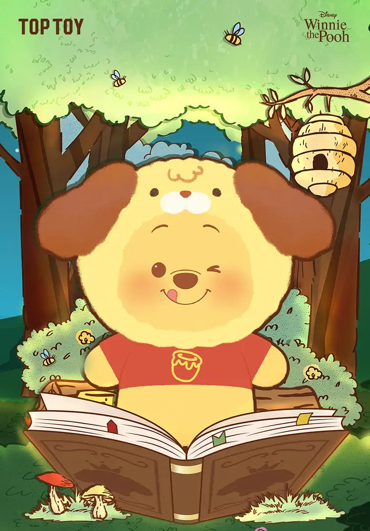 TOPTOY x DISNEY - Winnie the Pooh Animal Storybook Series Plush Keychain Blind Box gallery image 1