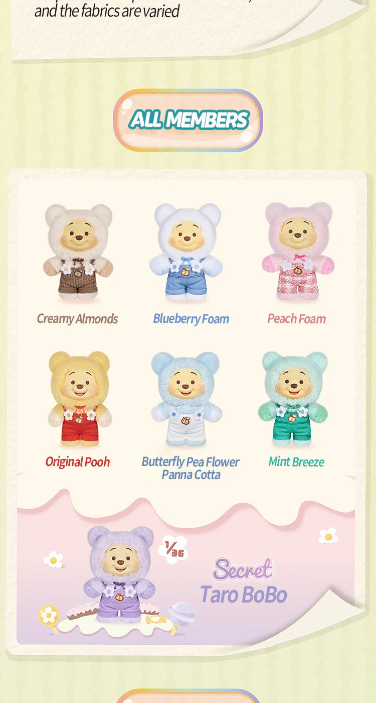 TOPTOY x DISNEY - Winnie the Pooh Candy Series Plush Keychain Blind Box gallery image 10