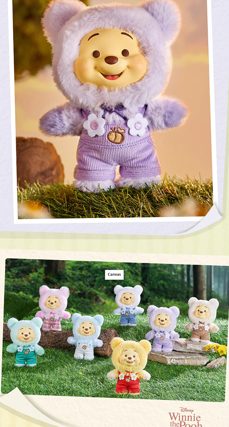 TOPTOY x DISNEY - Winnie the Pooh Candy Series Plush Keychain Blind Box gallery image 8