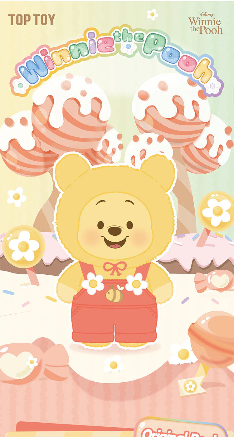 TOPTOY x DISNEY - Winnie the Pooh Candy Series Plush Keychain Blind Box gallery image 1