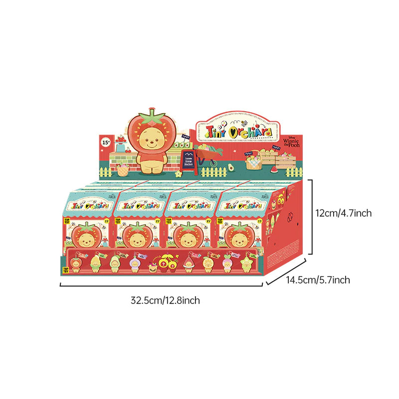 TOPTOY x DISNEY - Winnie the Pooh Tiny Orchard Fruit Series Keychain Blind Box gallery image 4