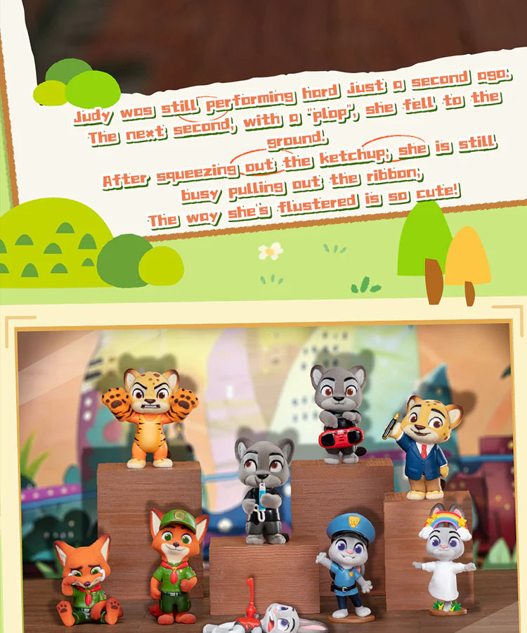 TOPTOY x DISNEY - Zootopia Childhood Photo Studio Series Figure Blind Box gallery image 11
