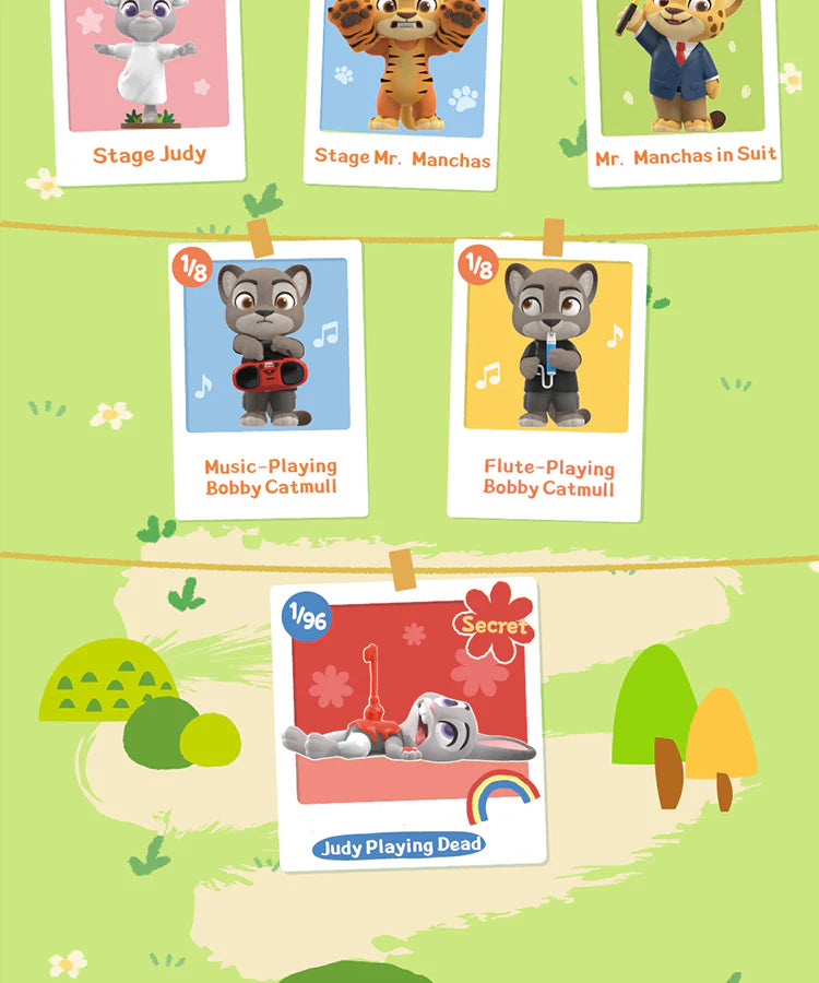 TOPTOY x DISNEY - Zootopia Childhood Photo Studio Series Figure Blind Box gallery image 15