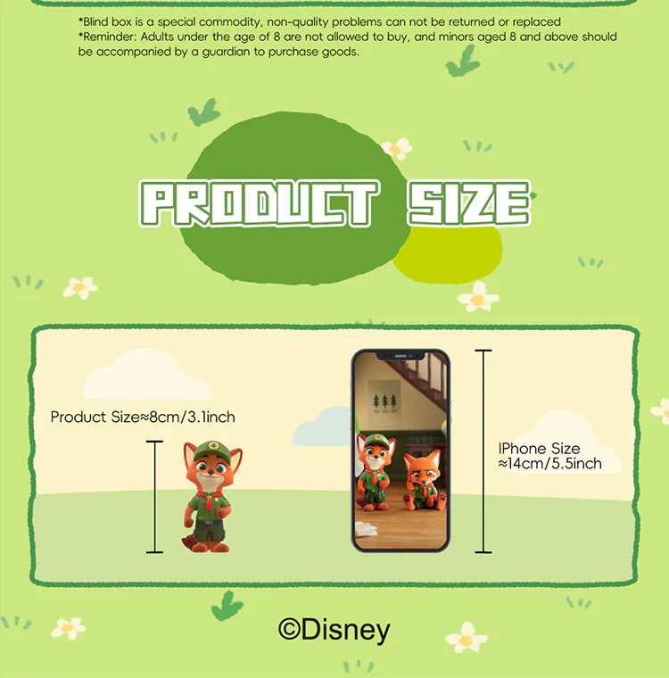 TOPTOY x DISNEY - Zootopia Childhood Photo Studio Series Figure Blind Box gallery image 18
