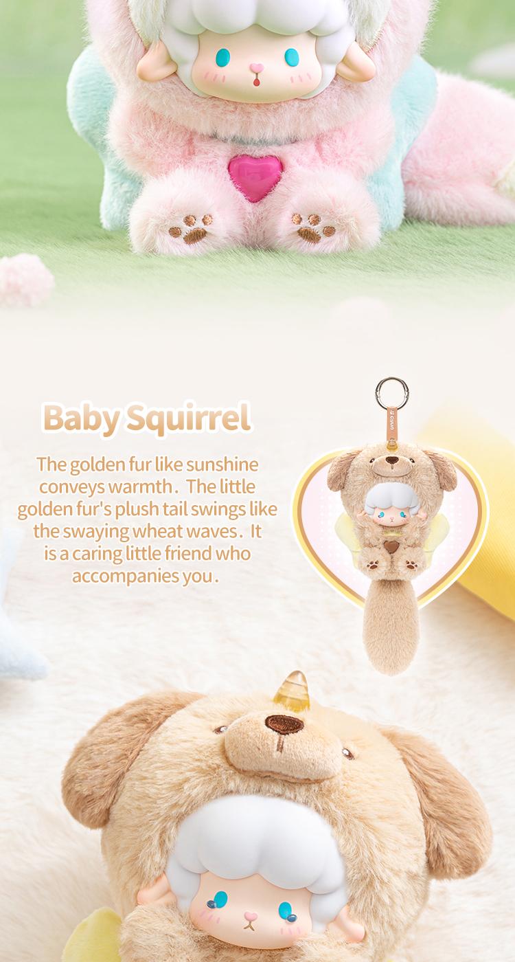 TOPTOY x GYUN-MIE - MEE MEE Big-Tailed Critter Crew Series Plush Blind Box gallery image 7