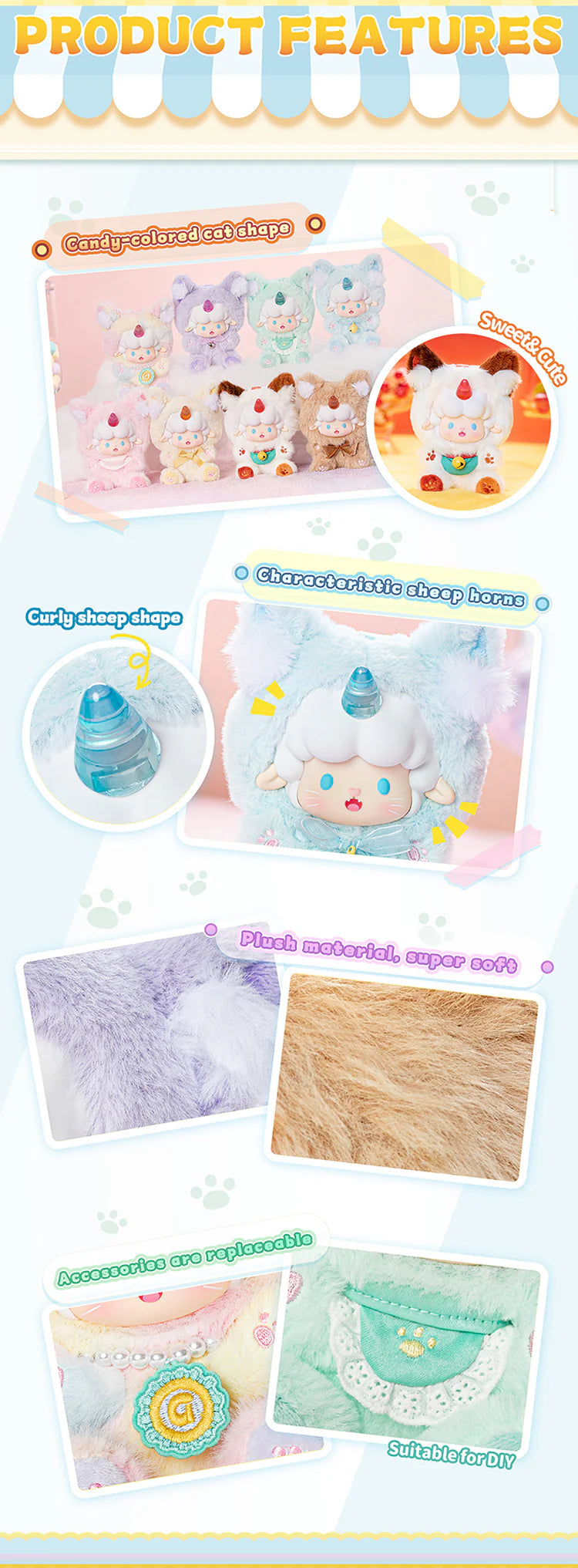 TOPTOY x GYUN-MIE - MEE MEE Candy Land Series Blind Box gallery image 6