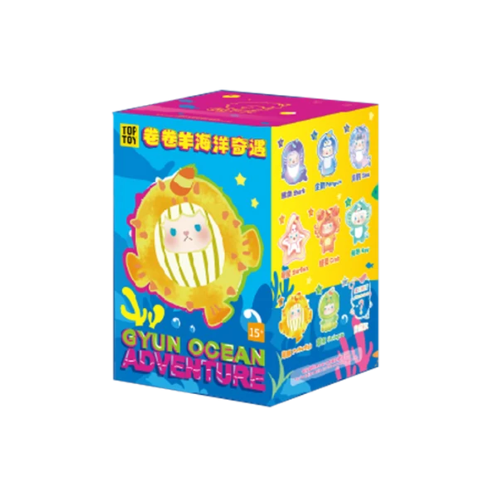 TOPTOY x GYUN-MIE MEE MEE Ocean Adventure Series Plush Blind Box - Single Box - Main Image