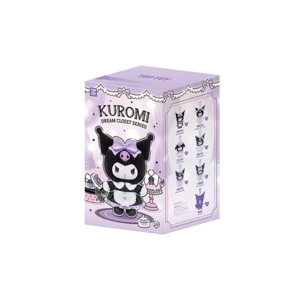 TOPTOY x SANRIO Kuromi Dream Closet Series Plush Pendant Blind Box - Single Box - Main Image 