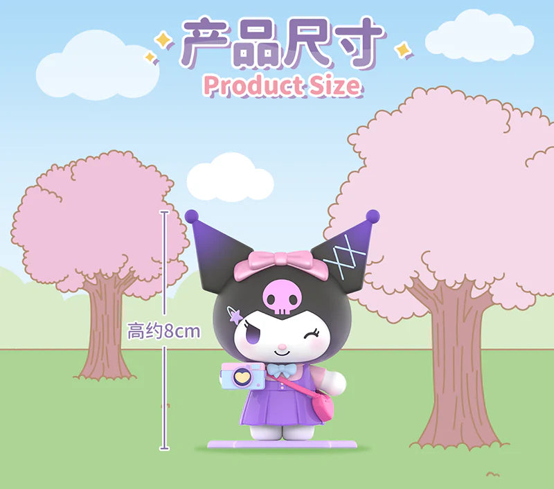 TOPTOY x SANRIO - Kuromi School Diary Series Figure Blind Box gallery image 2