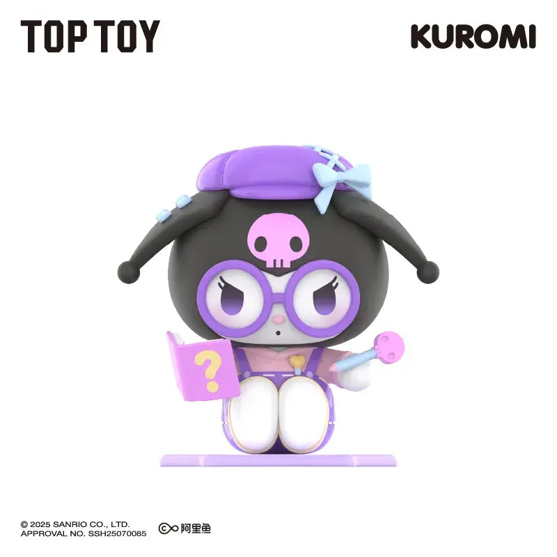TOPTOY x SANRIO - Kuromi School Diary Series Figure Blind Box gallery image 5