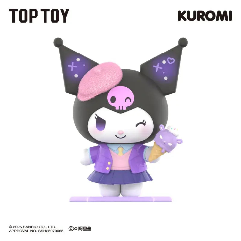 TOPTOY x SANRIO - Kuromi School Diary Series Figure Blind Box gallery image 6