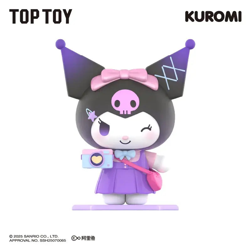 TOPTOY x SANRIO - Kuromi School Diary Series Figure Blind Box gallery image 10
