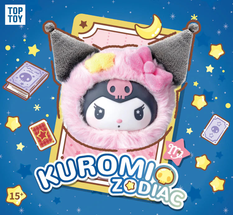 TOPTOY x SANRIO - Kuromi Zodiac Series Vinyl Plush Blind Box gallery image 1