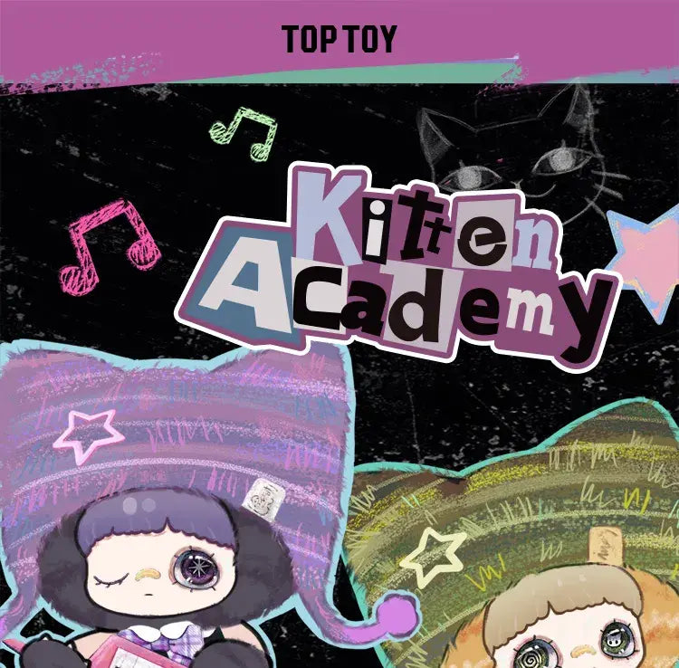TOPTOY x MAYMEI - Kitten Academy Series Plush Doll Blind Box gallery image 1