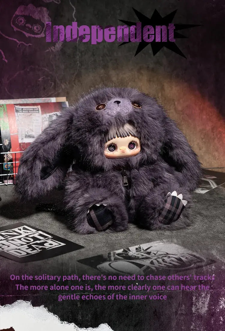 TOPTOY x MAYMEI - Rebel Doll Series Plush Backpack Blind Box gallery image 3