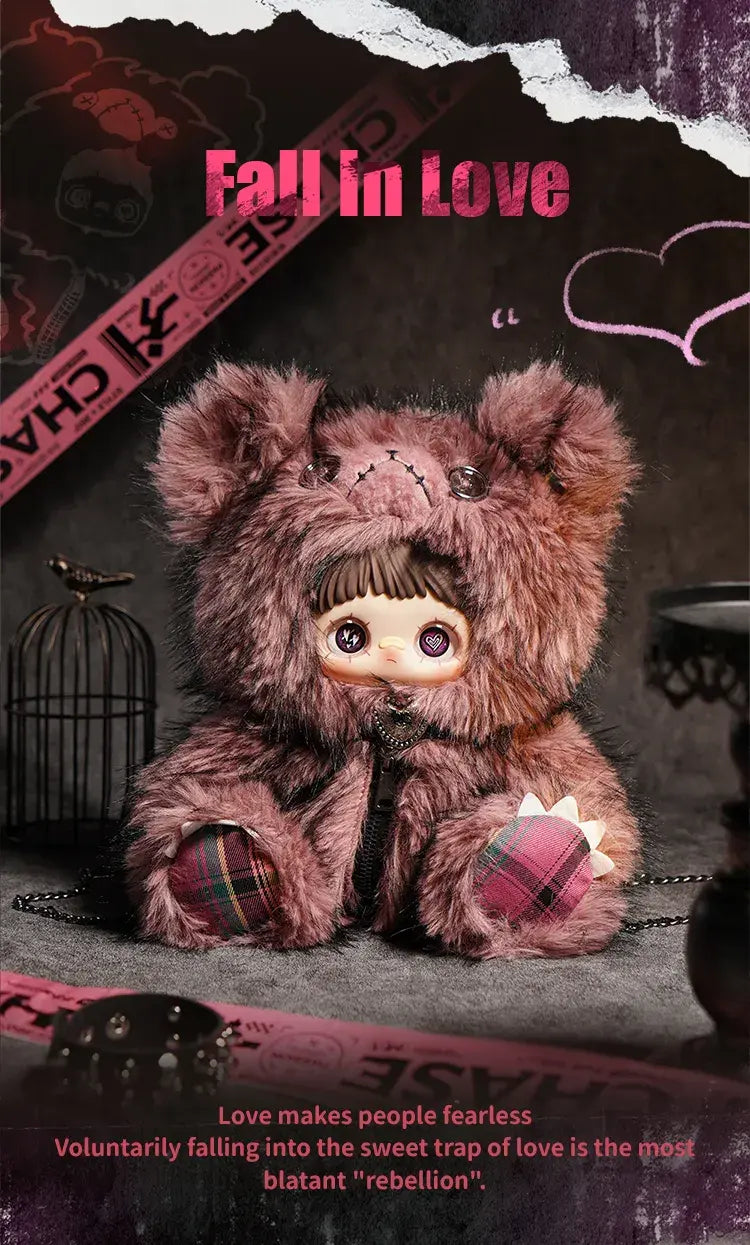TOPTOY x MAYMEI - Rebel Doll Series Plush Backpack Blind Box gallery image 4