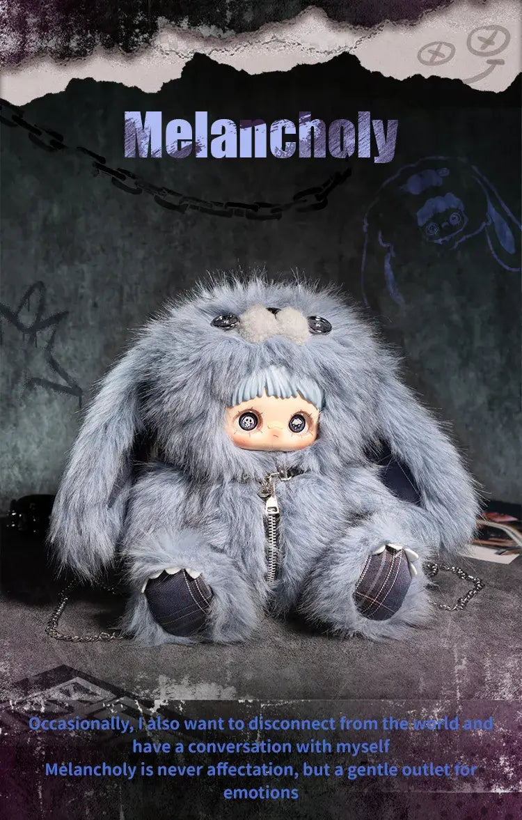 TOPTOY x MAYMEI - Rebel Doll Series Plush Backpack Blind Box gallery image 5