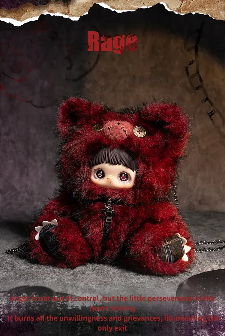 TOPTOY x MAYMEI - Rebel Doll Series Plush Backpack Blind Box gallery image 8